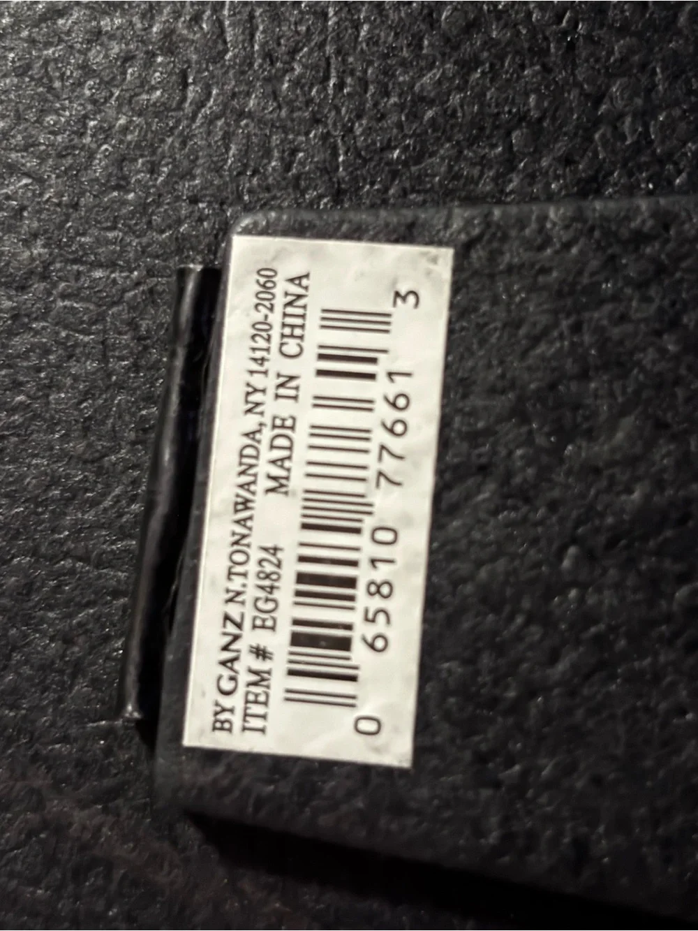 Black Photo Frame Backing with Easel Stand